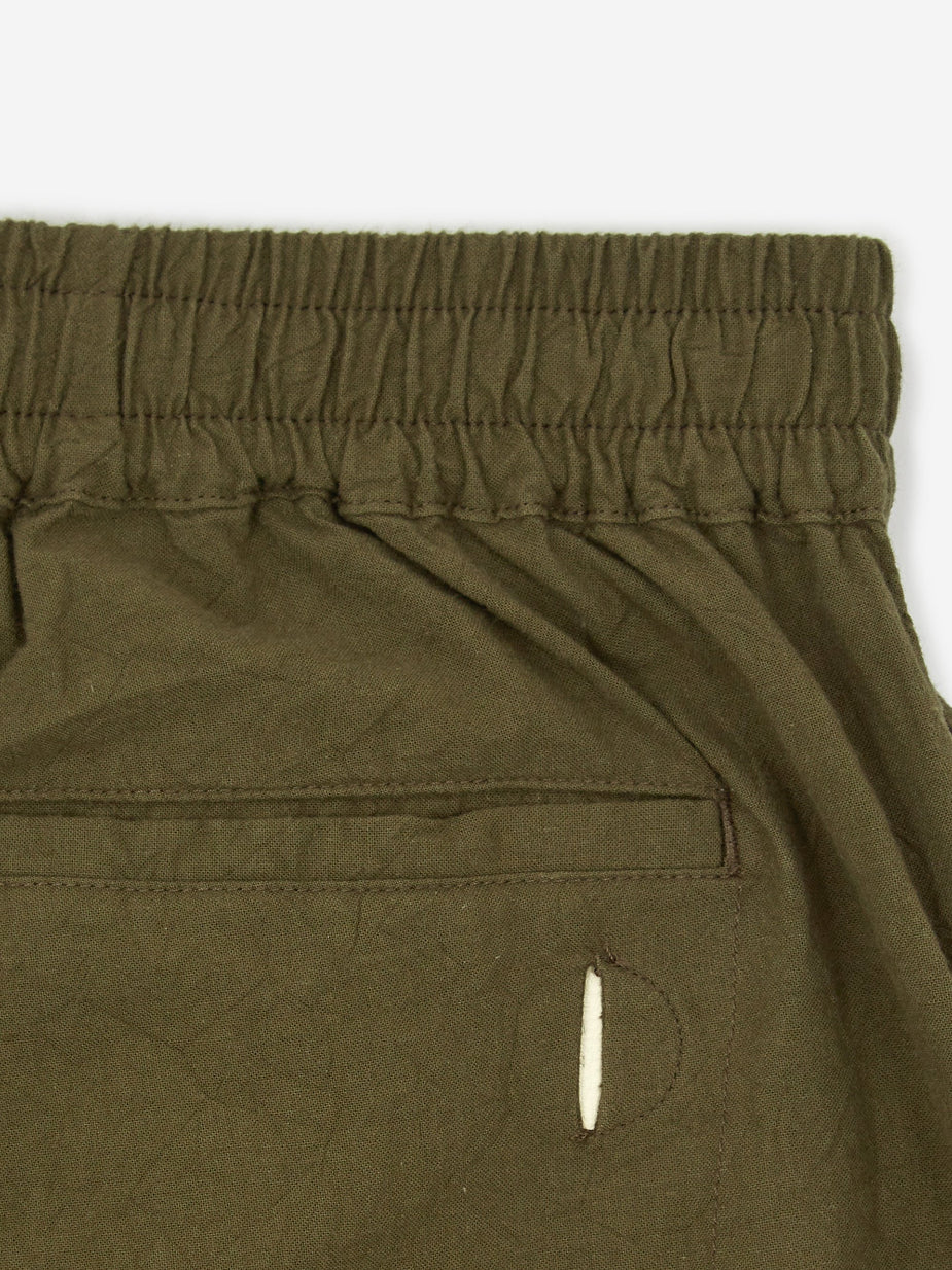 Folk Folk Drawcord Assembly Pant - Olive - Green