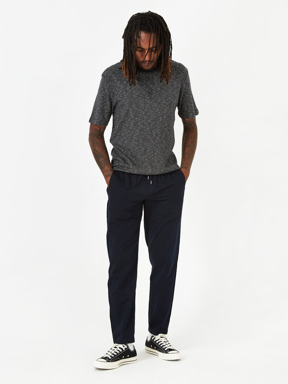 Folk Folk Drawcord Trousers - Navy - Blue