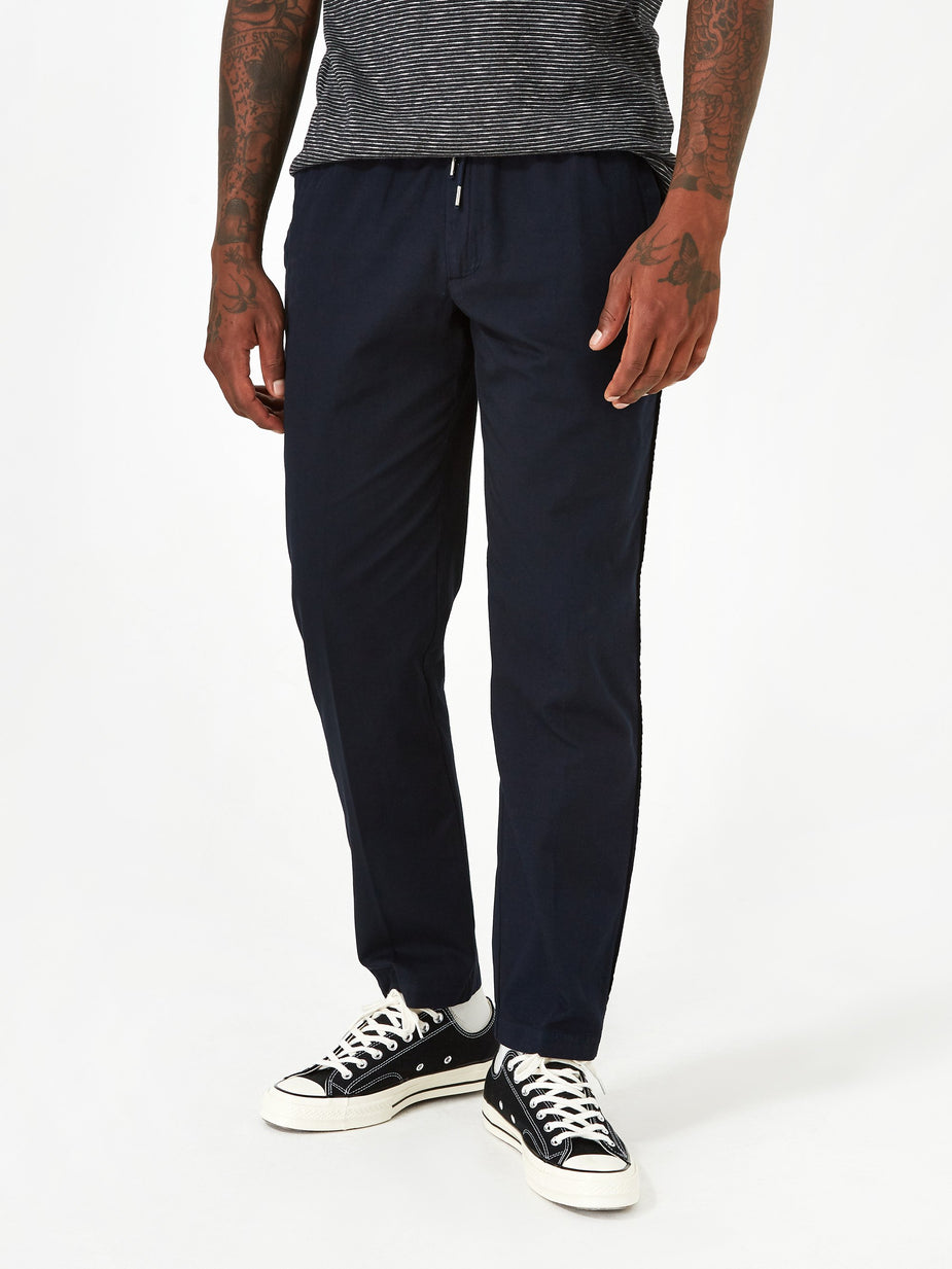 Folk Folk Drawcord Trousers - Navy - Blue