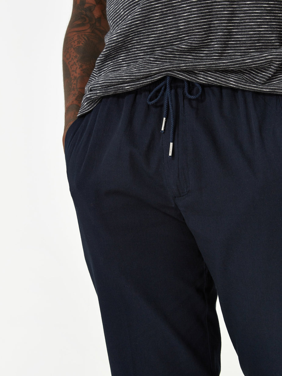 Folk Folk Drawcord Trousers - Navy - Blue