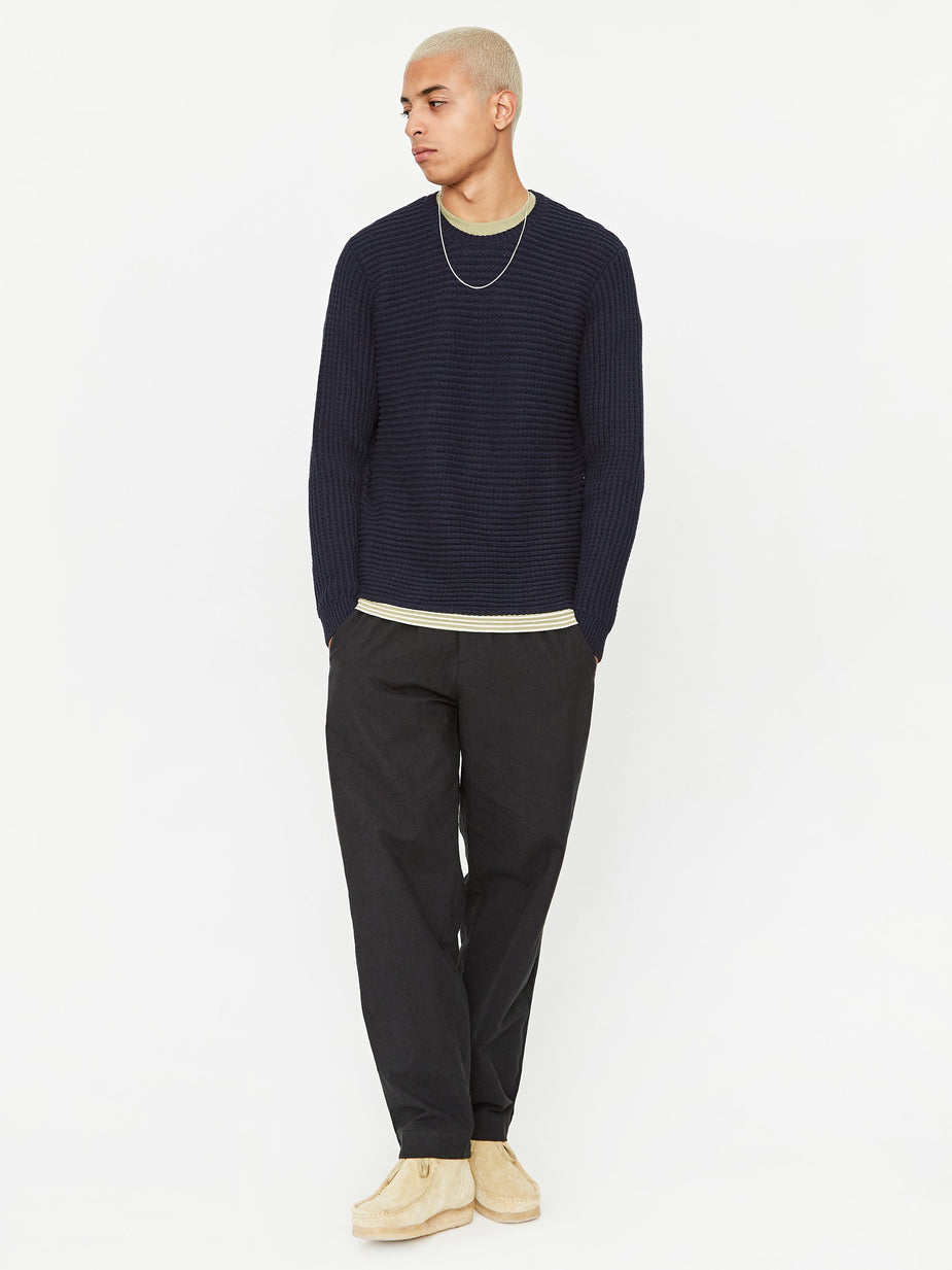 Folk Folk Junction Crewneck Sweatshirt - Navy - Navy