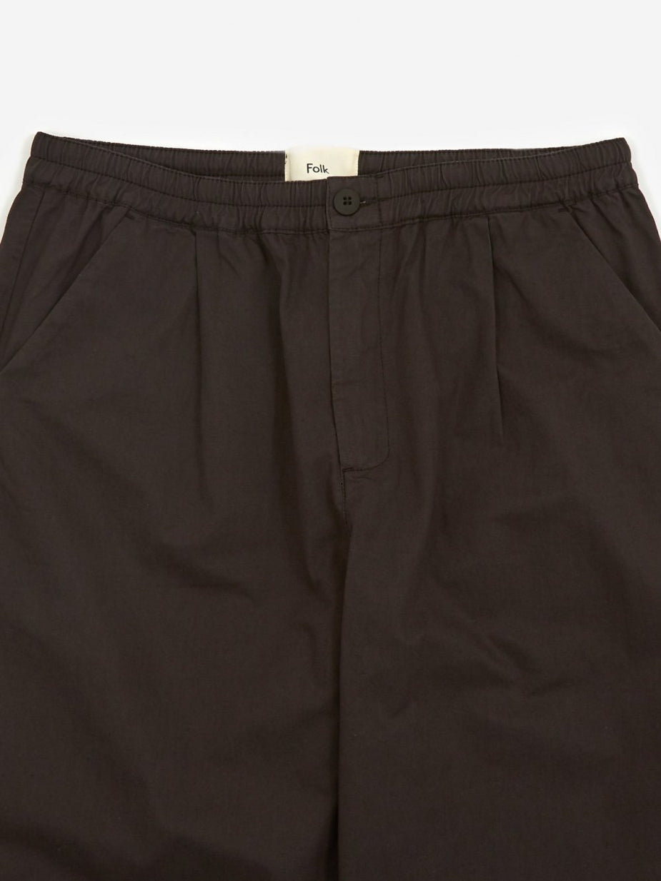 Folk Folk Loom Pant - Soft Black - Black