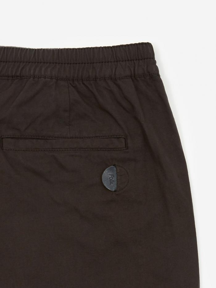 Folk Folk Loom Pant - Soft Black - Black