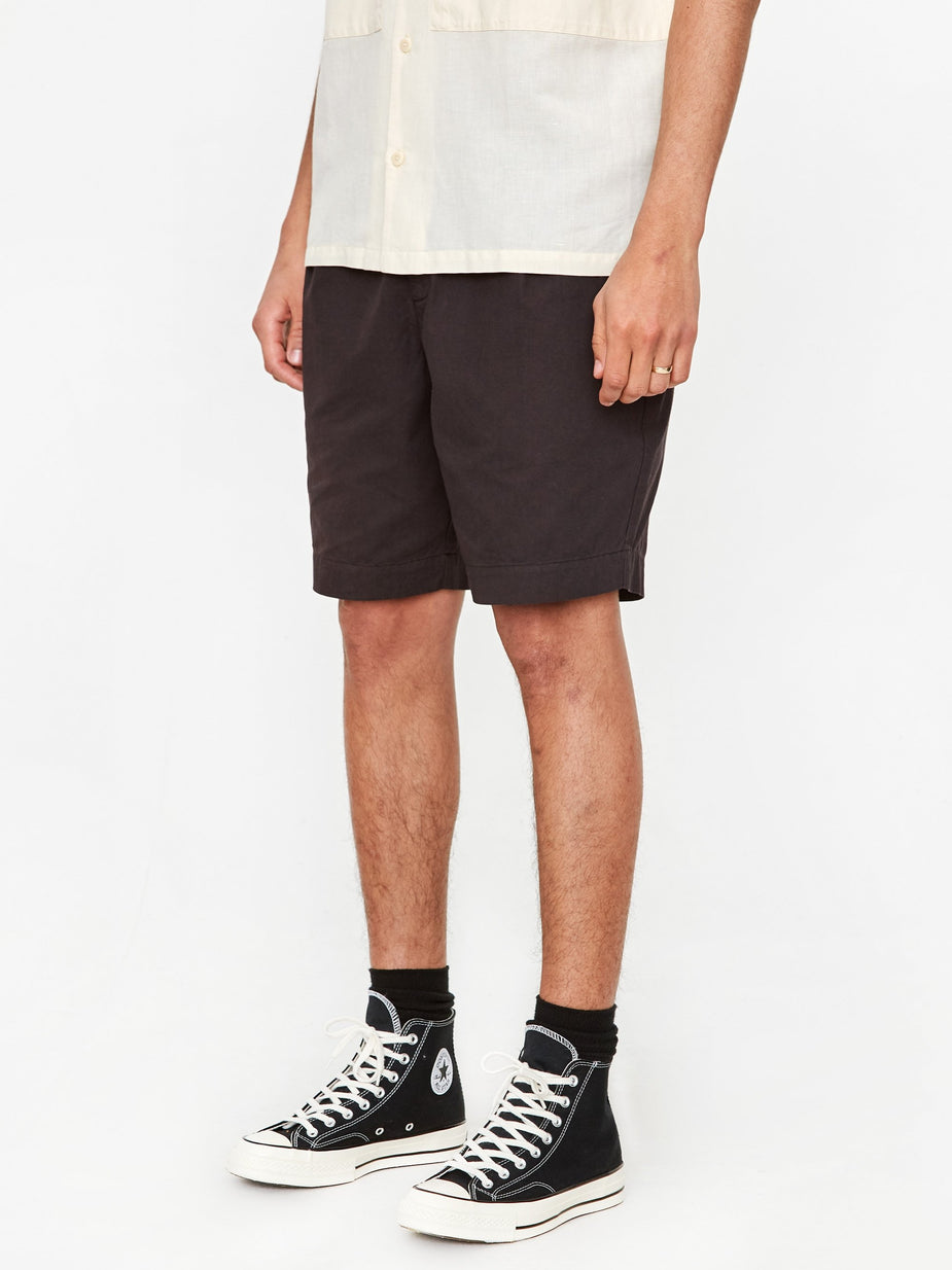 Folk Folk Loom Short - Soft Black - Black