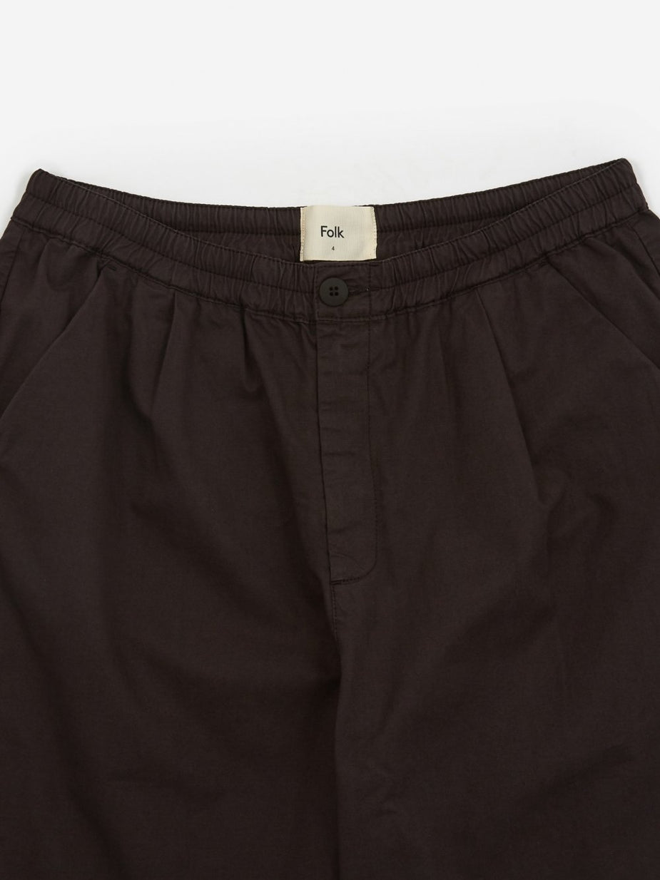 Folk Folk Loom Short - Soft Black - Black