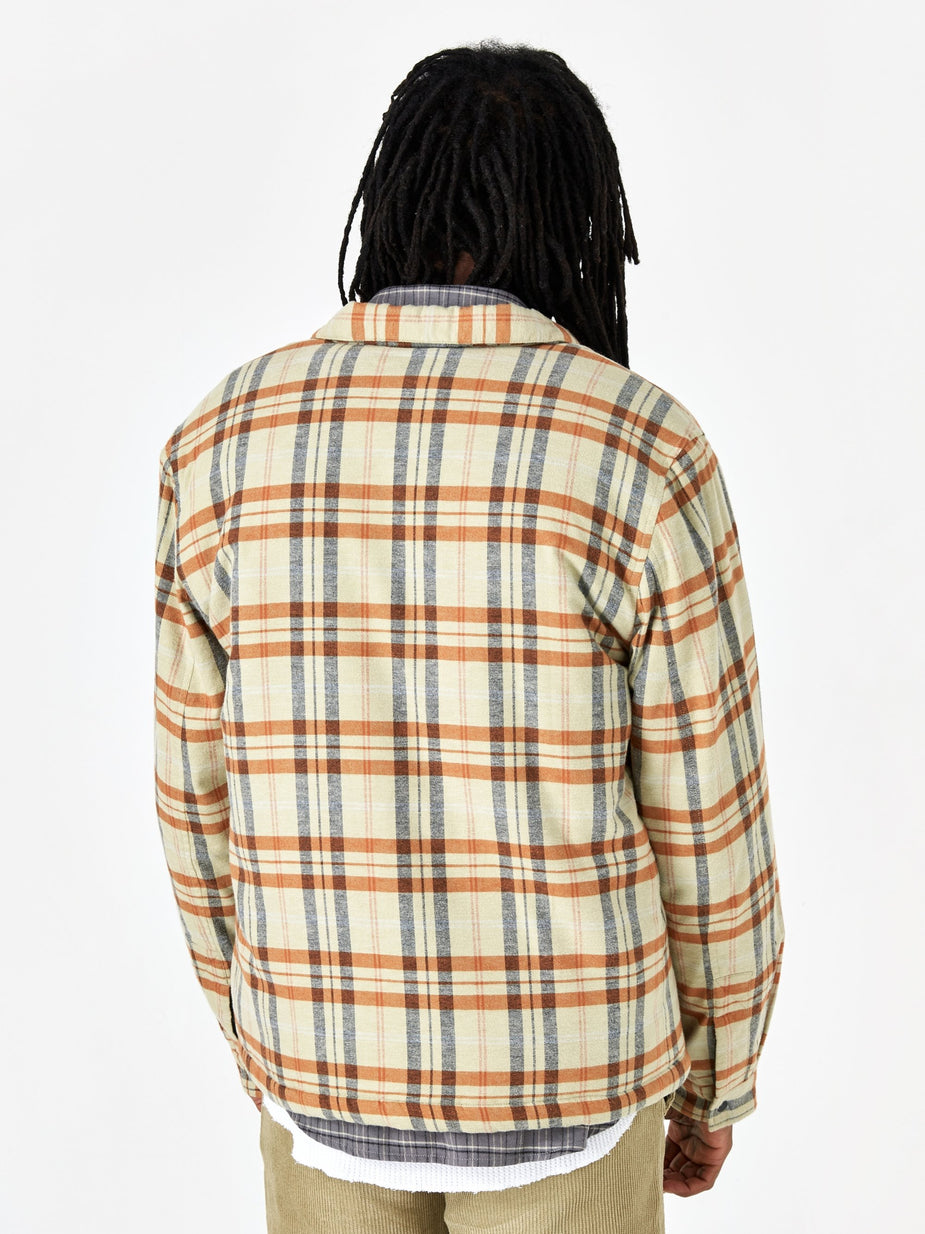 Folk Folk Wadded Check Jacket - Fawn Multi Check - Multi