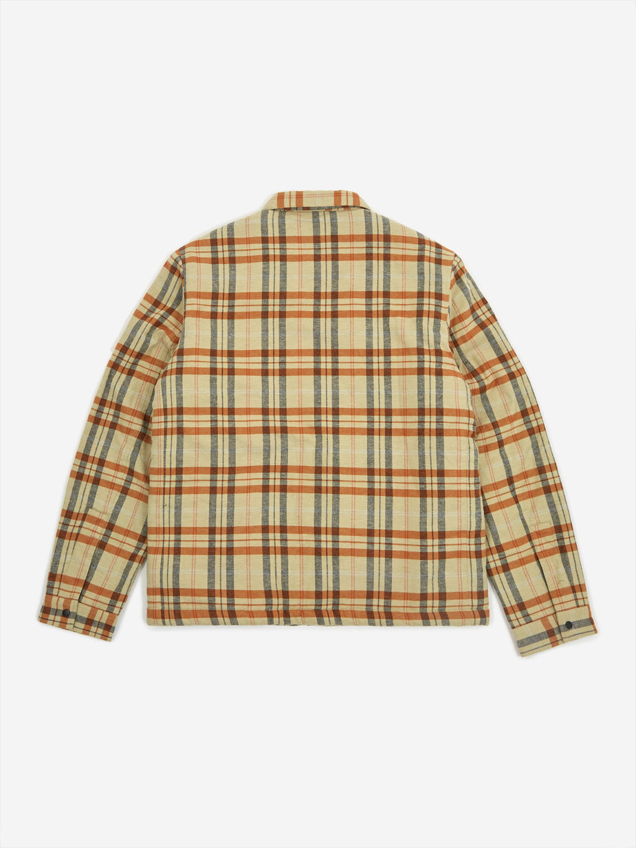 Folk Folk Wadded Check Jacket - Fawn Multi Check - Multi
