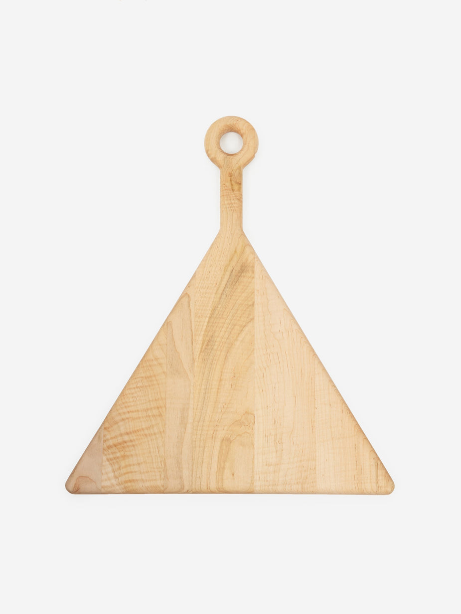 Fort Standard Fort Standard Plank Cutting Board Curly Maple - Triangle - Other