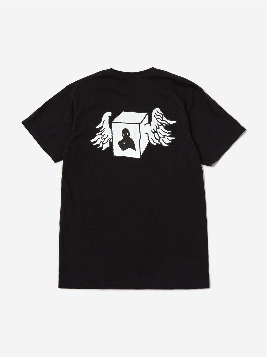 Fucking Awesome Fucking Awesome Box Wings Shortsleeve T-Shirt - Black - Black
