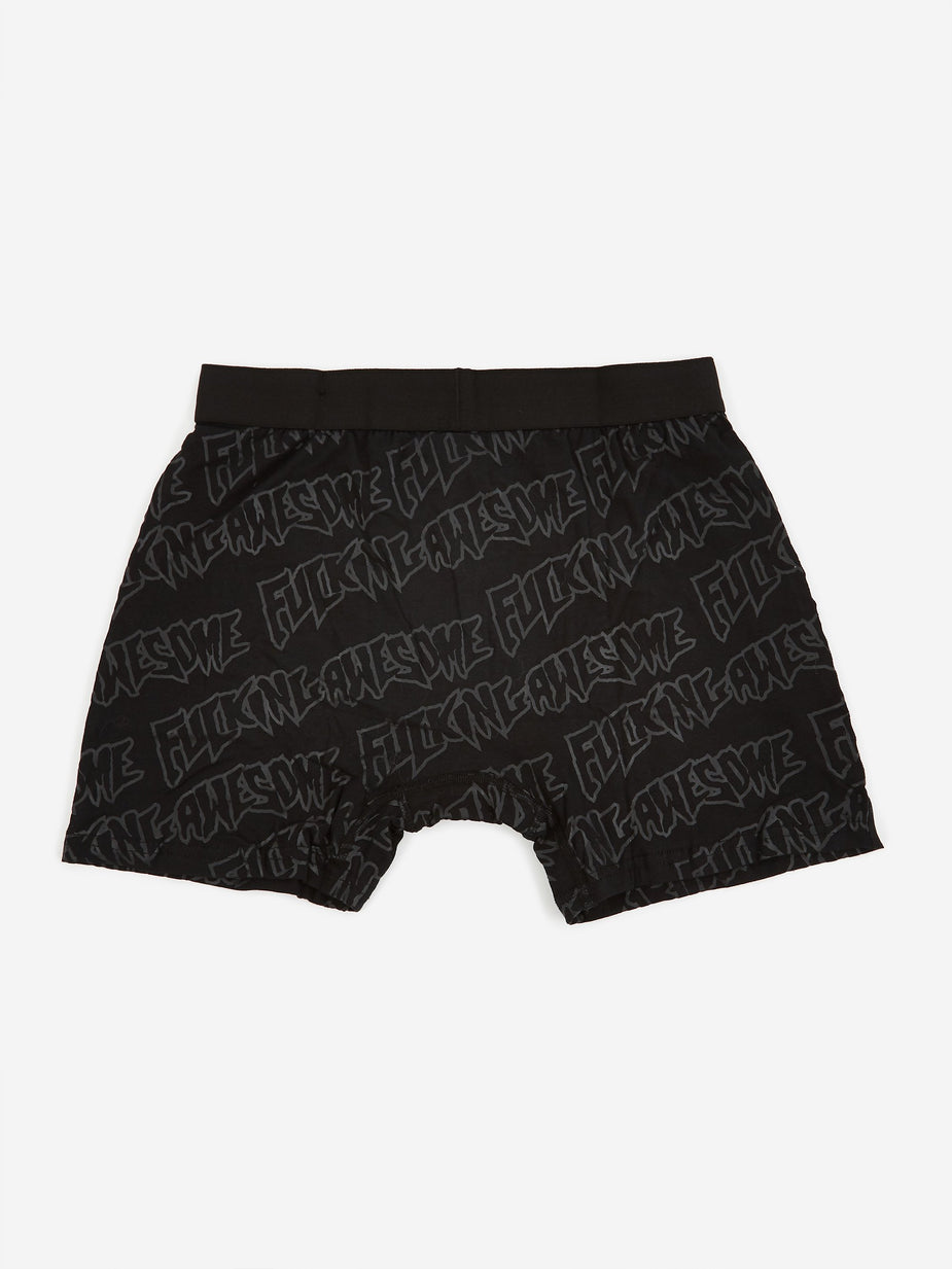 Fucking Awesome Fucking Awesome Boxer Briefs - Black/White - Black