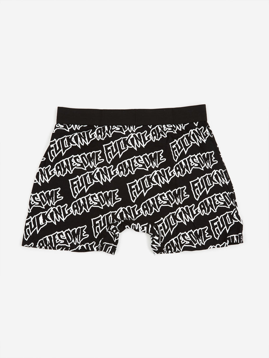 Fucking Awesome Fucking Awesome Boxer Briefs - Black/White - Black