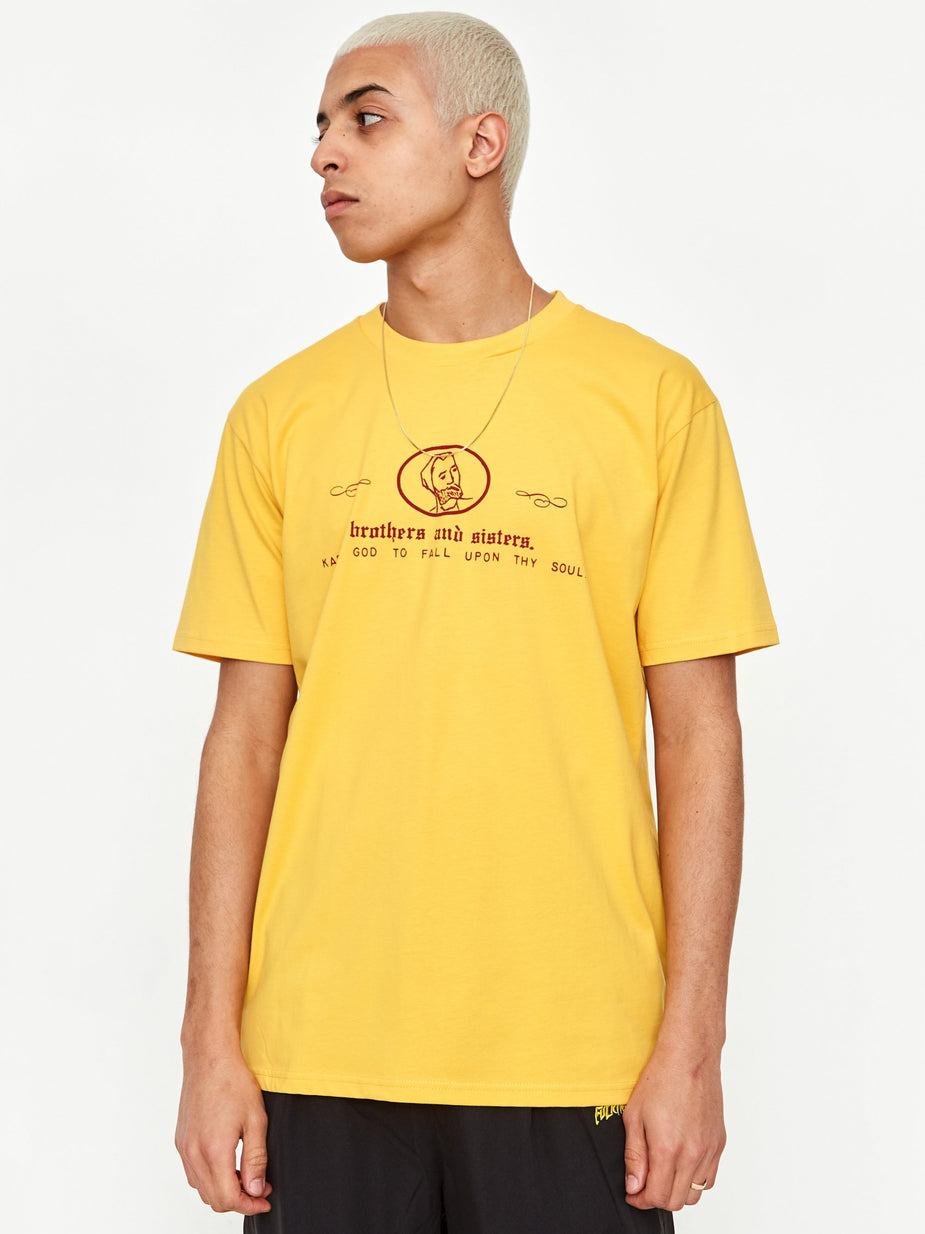 Fucking Awesome Fucking Awesome Brothers and Sisters Shortsleeve T-Shirt - Gold - Gold