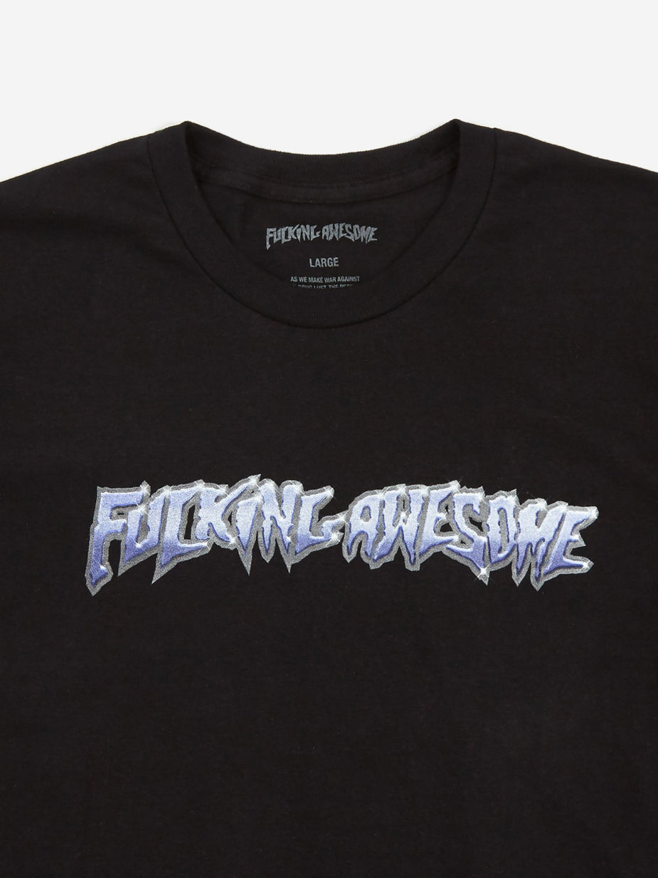 Fucking Awesome Fucking Awesome Chrome T-Shirt - Black - Black