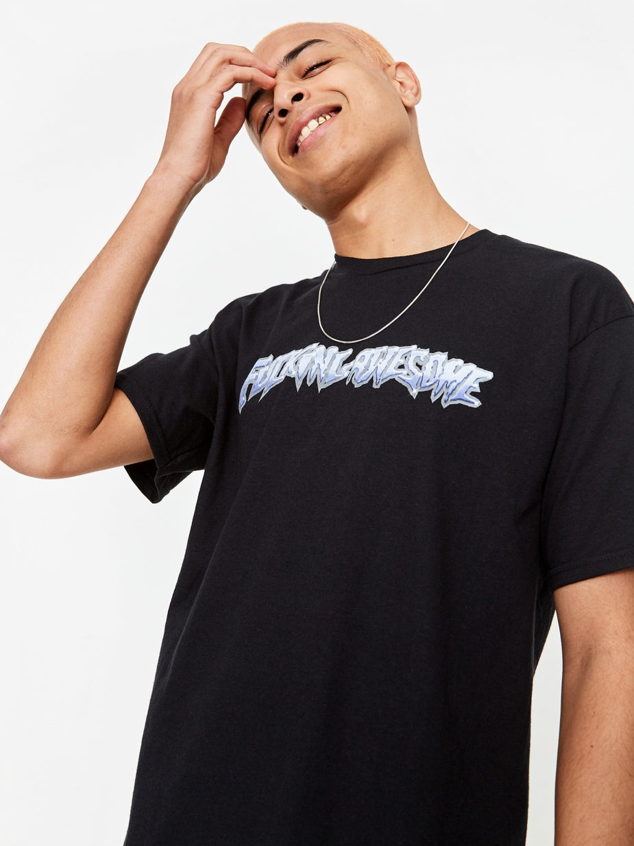 Fucking Awesome Fucking Awesome Chrome T-Shirt - Black - Black