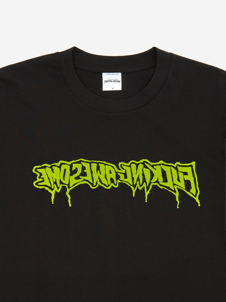 Fucking Awesome Fucking Awesome Drip Stamp Shortsleeve T-Shirt - Black - Black
