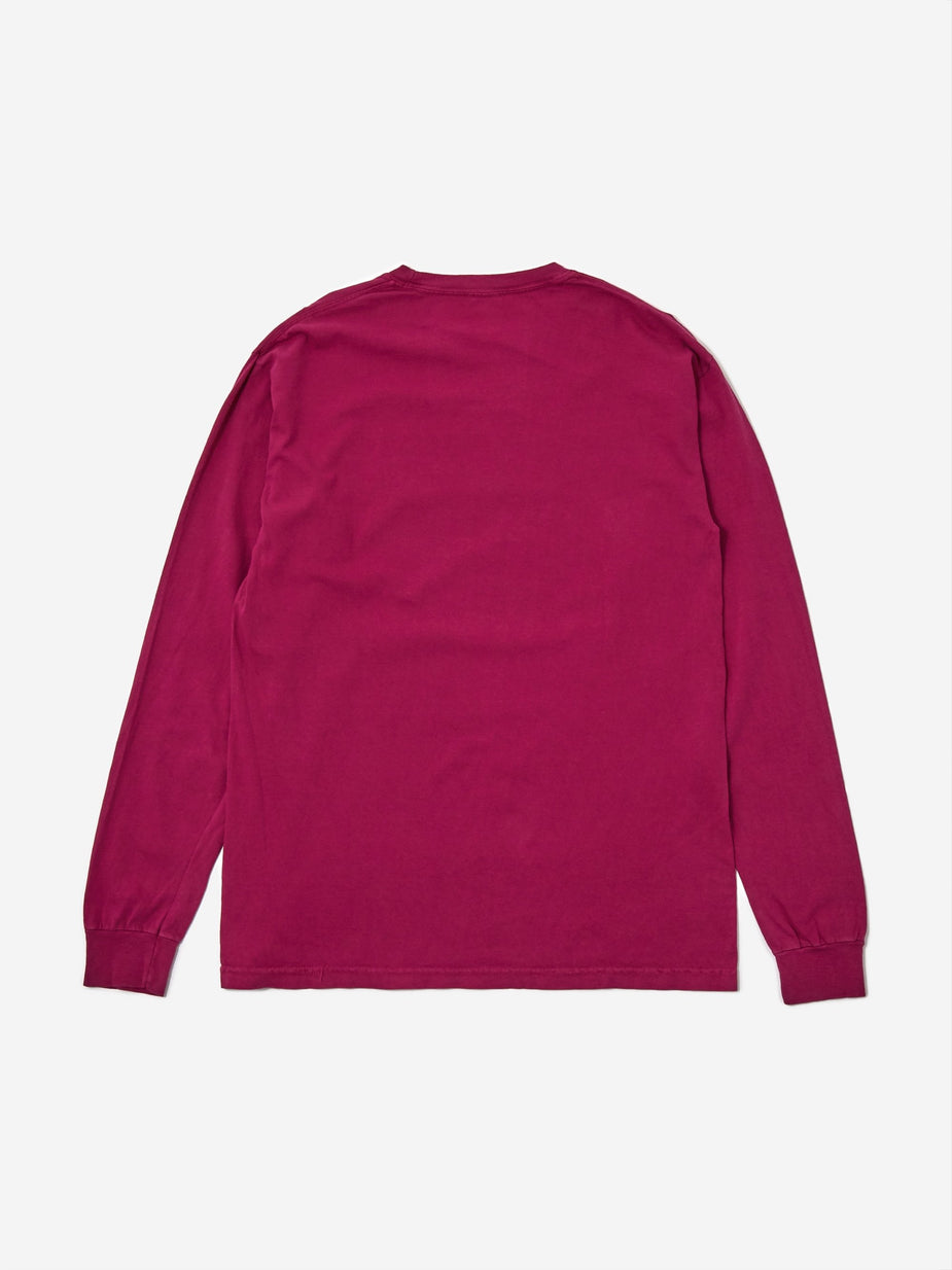 Fucking Awesome Fucking Awesome Extinction Longsleeve T-Shirt - Pigment Dyed Vineyard - Tie-Dye