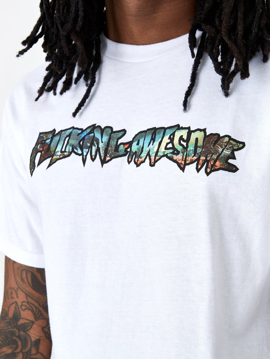 Fucking Awesome Fucking Awesome Extinction Shortsleeve T-Shirt - White - White