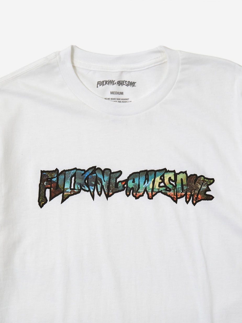 Fucking Awesome Fucking Awesome Extinction Shortsleeve T-Shirt - White - White
