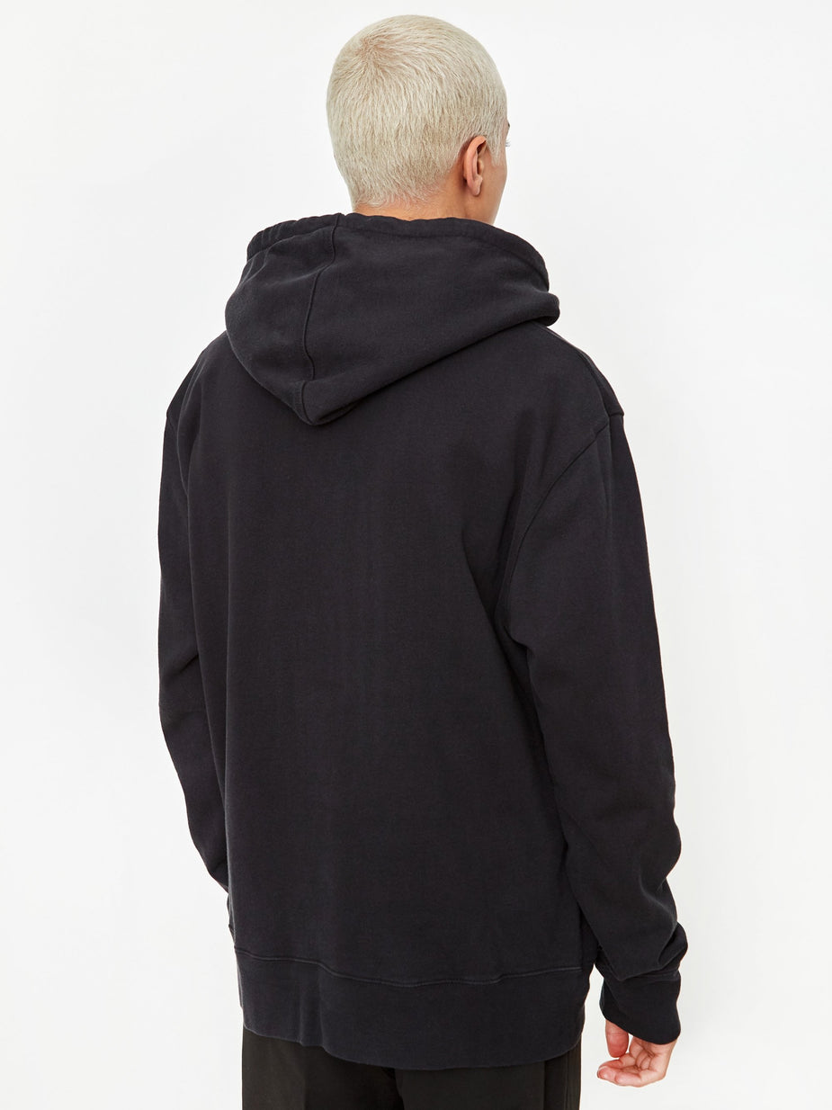 Fucking Awesome Fucking Awesome Garment Dyed Chenille Logo Hoodie - Anthracite - Other