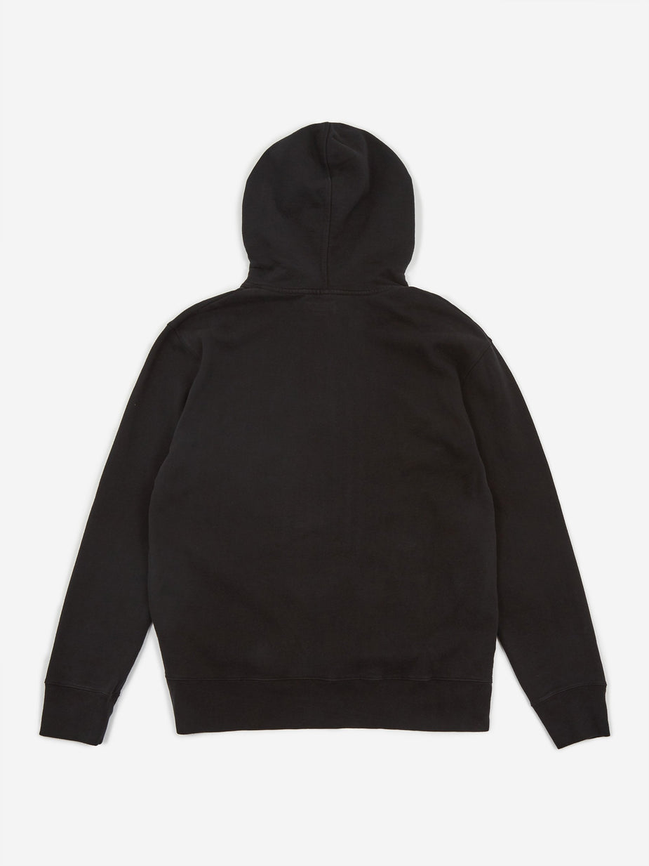 Fucking Awesome Fucking Awesome Garment Dyed Chenille Logo Hoodie - Anthracite - Other
