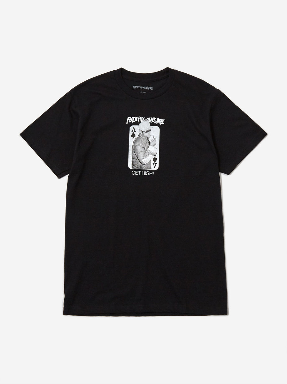 Fucking Awesome Fucking Awesome Get High Shortsleeve T-Shirt - Black - Black