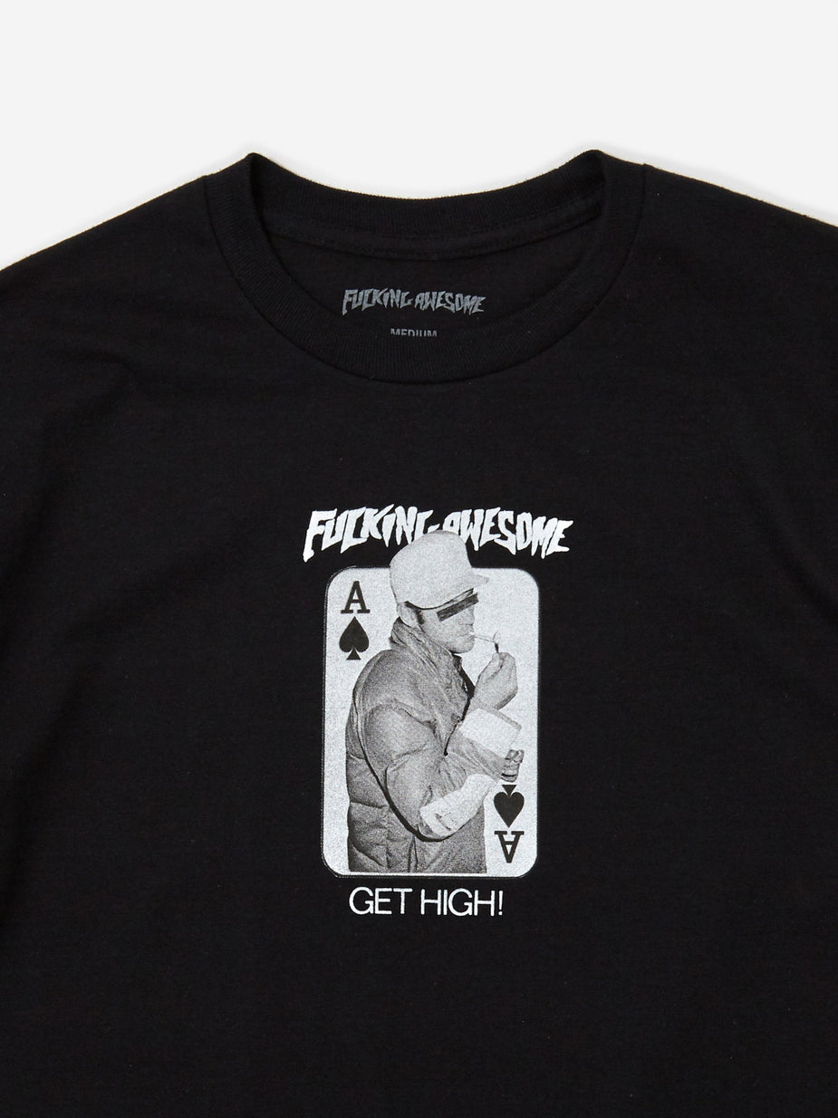 Fucking Awesome Fucking Awesome Get High Shortsleeve T-Shirt - Black - Black