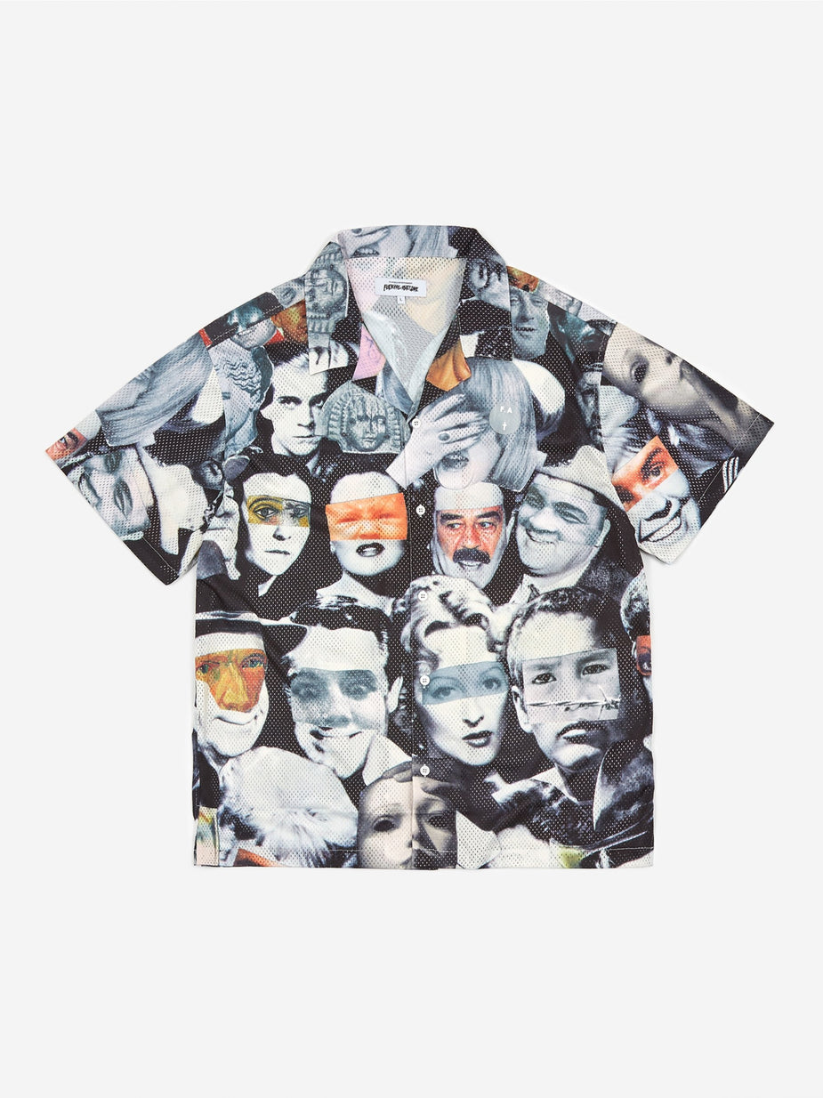 Fucking Awesome Fucking Awesome Jersey Mesh Club Shirt - Faces Collage - Other
