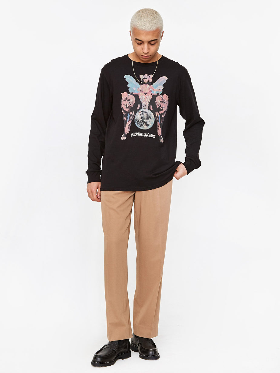 Fucking Awesome Fucking Awesome Pleated Trouser - Khaki - Neutrals