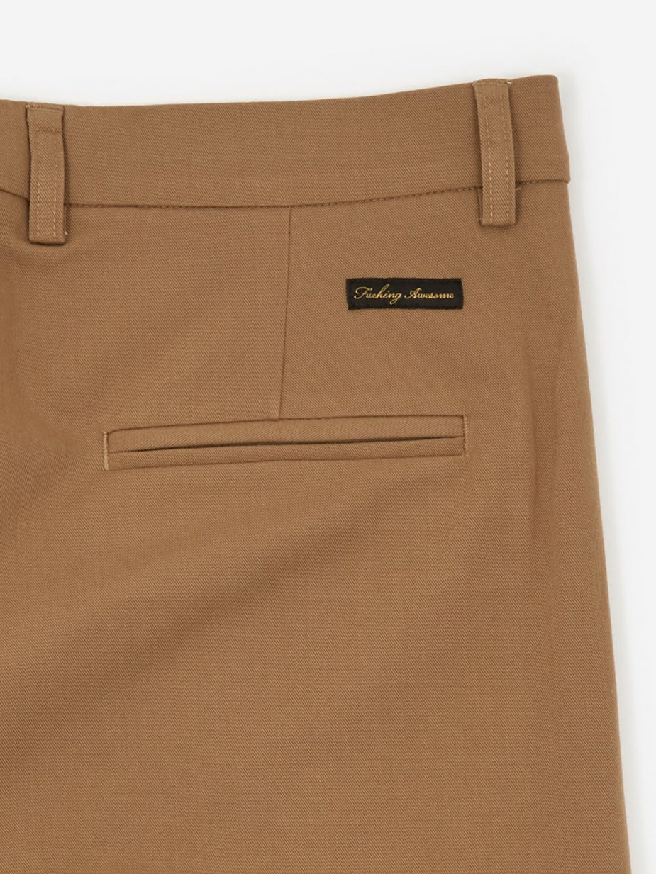 Fucking Awesome Fucking Awesome Pleated Trouser - Khaki - Neutrals