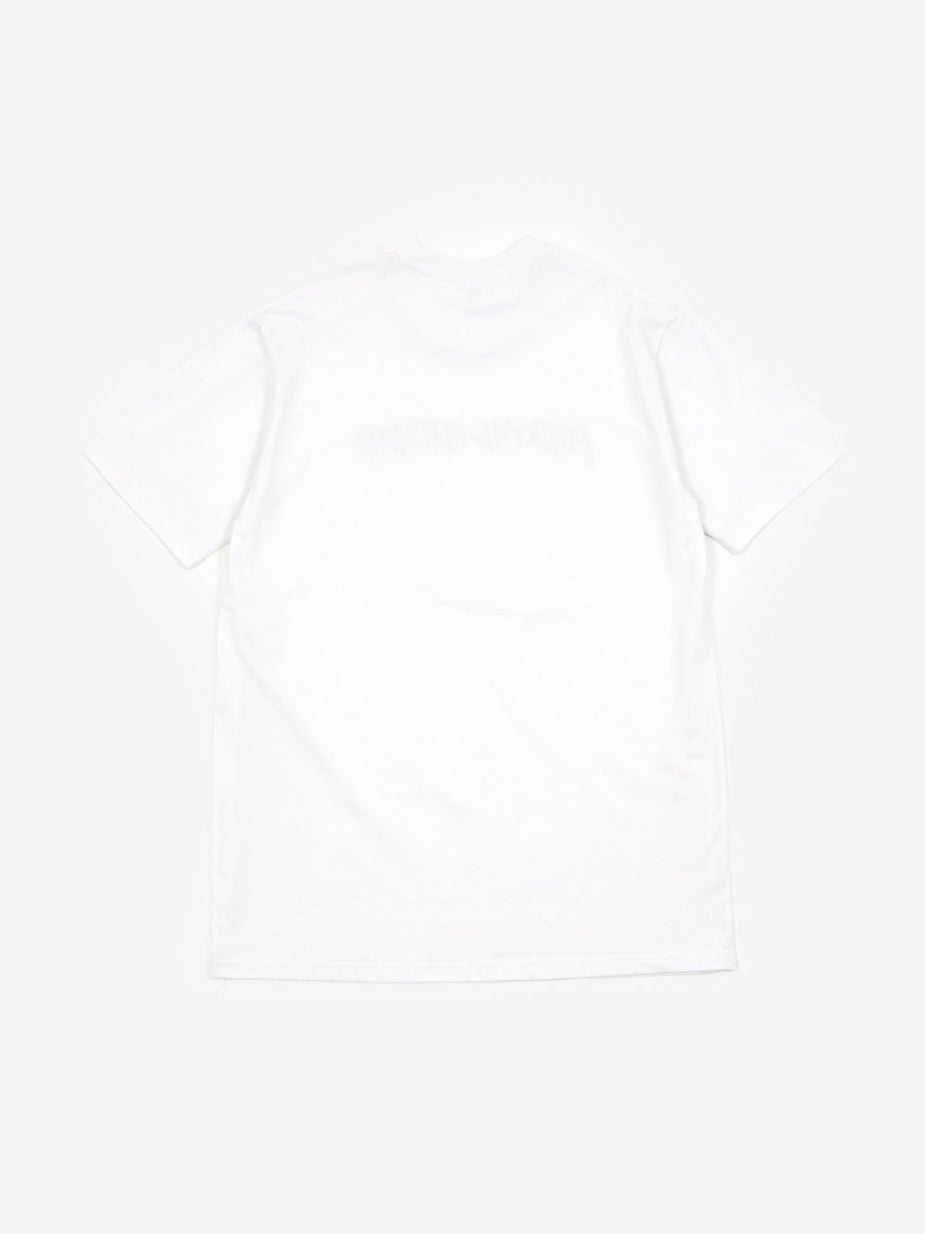 Fucking Awesome Fucking Awesome Puff Outline Logo T-Shirt - White - White
