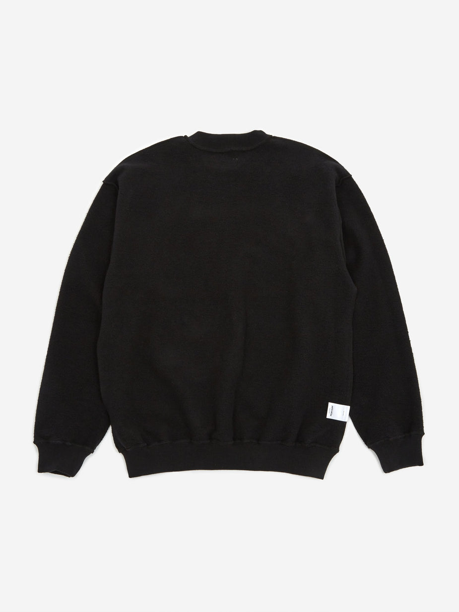 Fucking Awesome Fucking Awesome Reversible Empty Drip Crewneck Sweatshirt - Black - Black