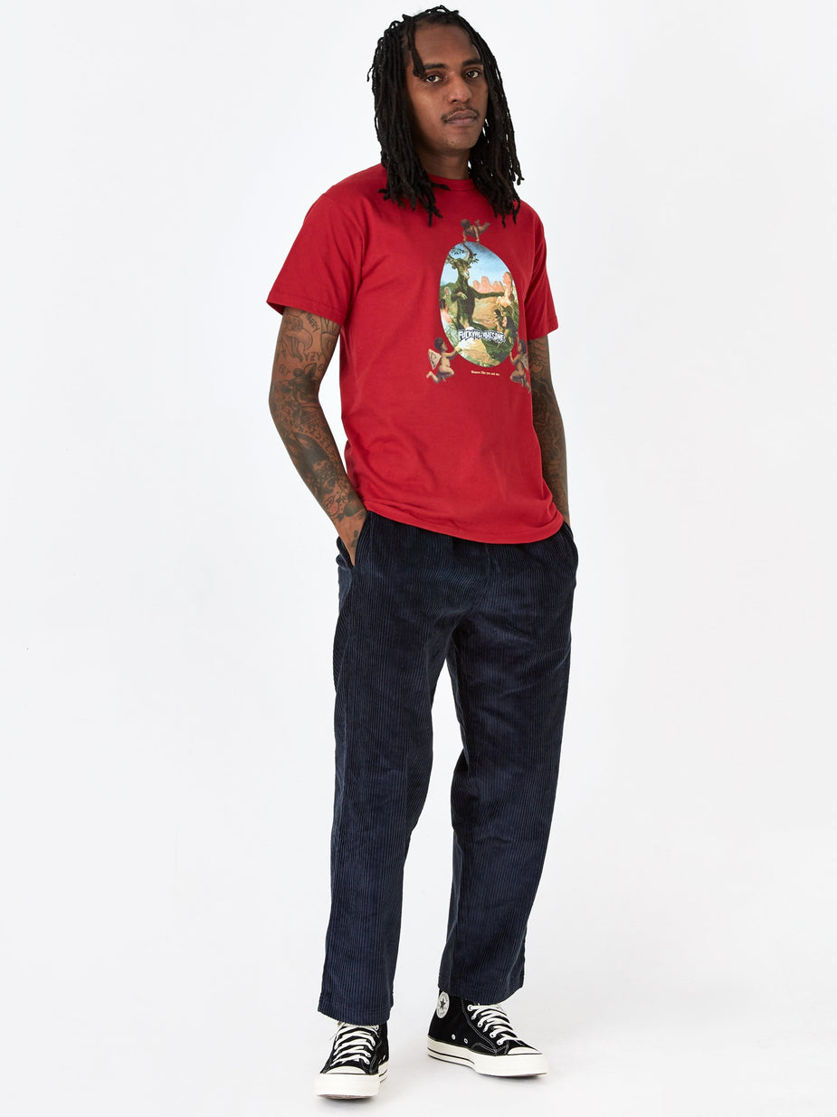 Fucking Awesome Fucking Awesome Sinners Shortsleeve T-Shirt - Scarlet Red - Red