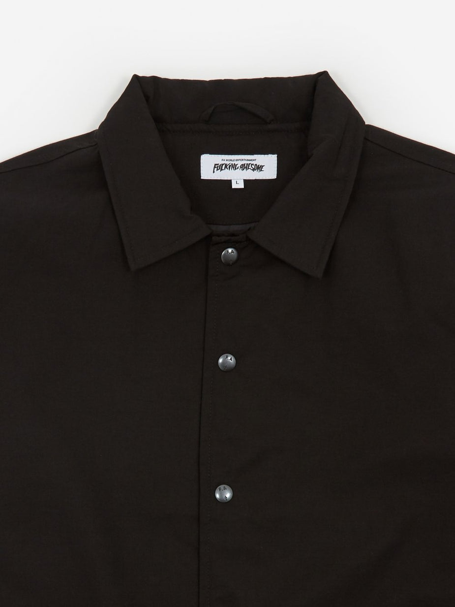 Fucking Awesome Fucking Awesome Stamp Coaches Jacket - Black - Black