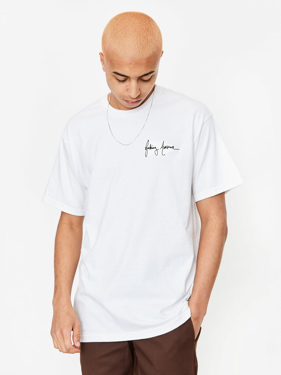Fucking Awesome Fucking Awesome World Kid T-Shirt - White - White