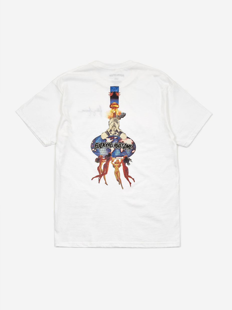 Fucking Awesome Fucking Awesome World Kid T-Shirt - White - White