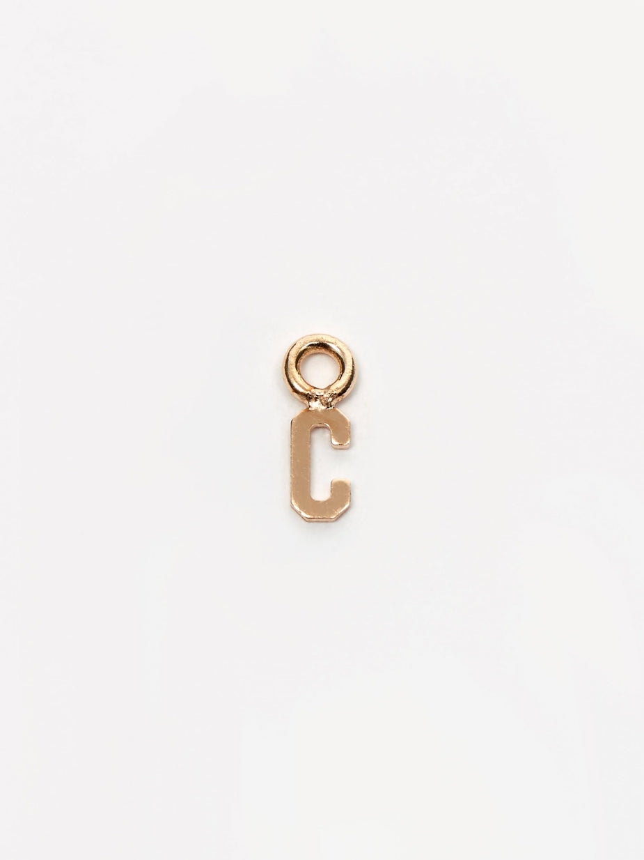 Gabriela Artigas Gabriela Artigas Initial Charm - 14k Yellow Gold - Gold