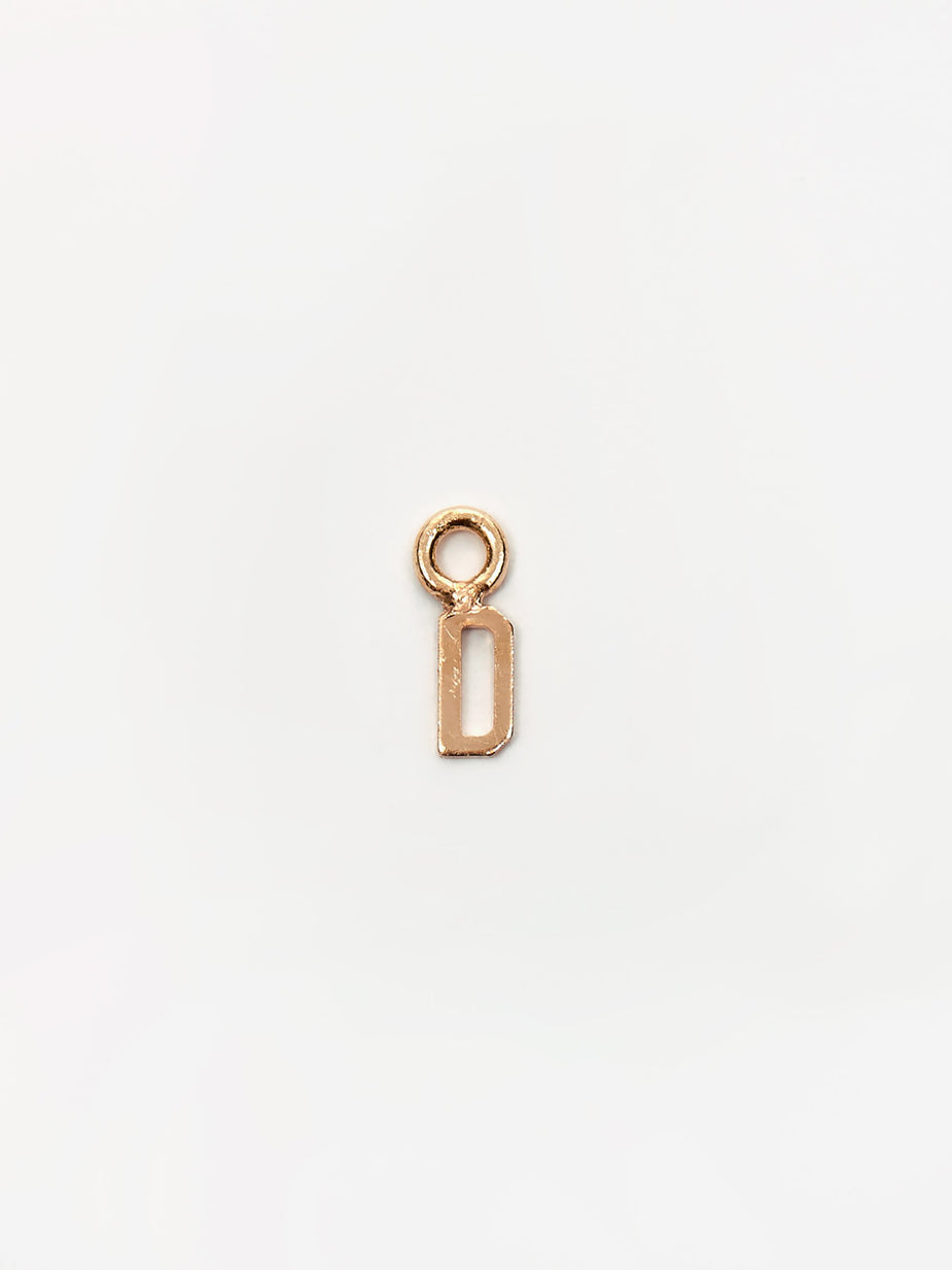 Gabriela Artigas Gabriela Artigas Initial Charm - 14k Yellow Gold - Gold