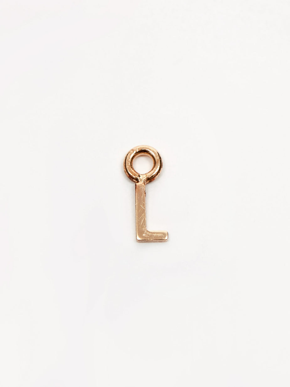 Gabriela Artigas Gabriela Artigas Initial Charm - 14k Yellow Gold - Gold