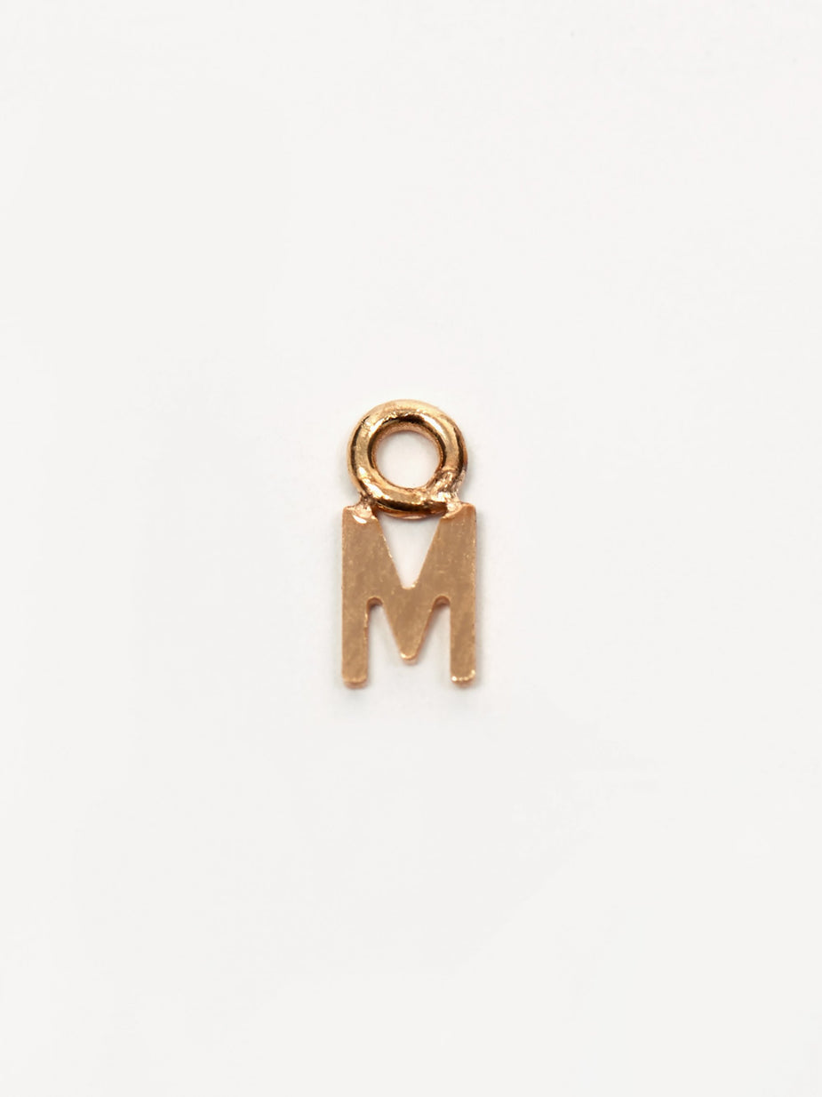Gabriela Artigas Gabriela Artigas Initial Charm - 14k Yellow Gold - Gold