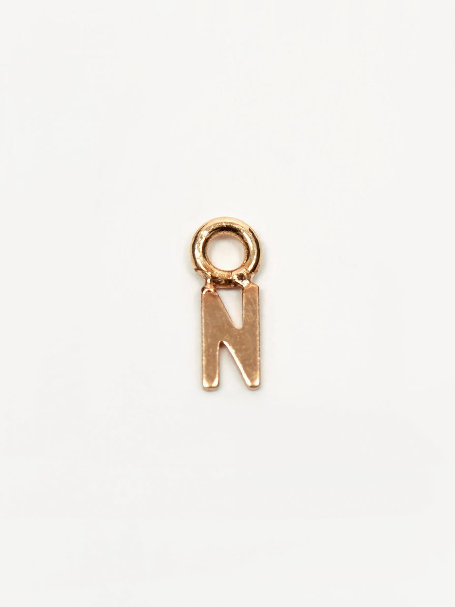 Gabriela Artigas Gabriela Artigas Initial Charm - 14k Yellow Gold - Gold