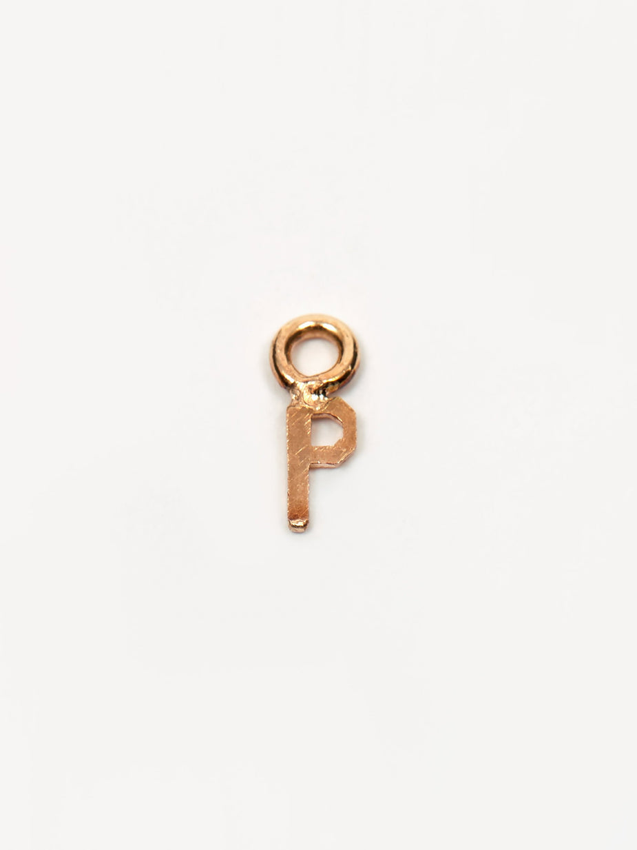 Gabriela Artigas Gabriela Artigas Initial Charm - 14k Yellow Gold - Gold