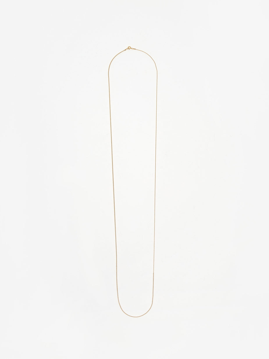 Gabriela Artigas Gabriela Artigas Soft Ball Long Chain Necklace - Yellow Gold Plate - Gold
