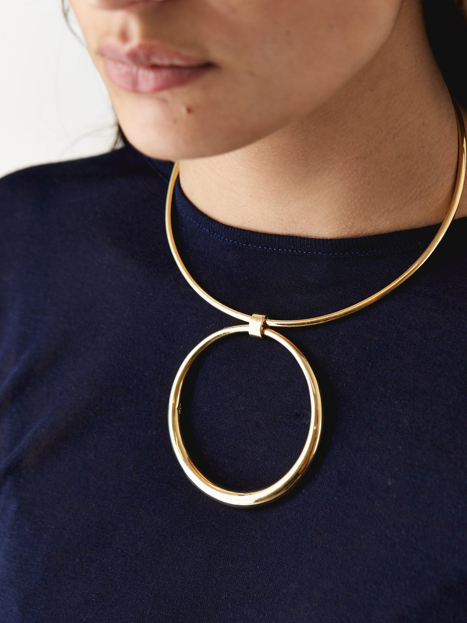 Gabriela Artigas Gabriela Artigas Rising Tusk Choker - Gold - Gold