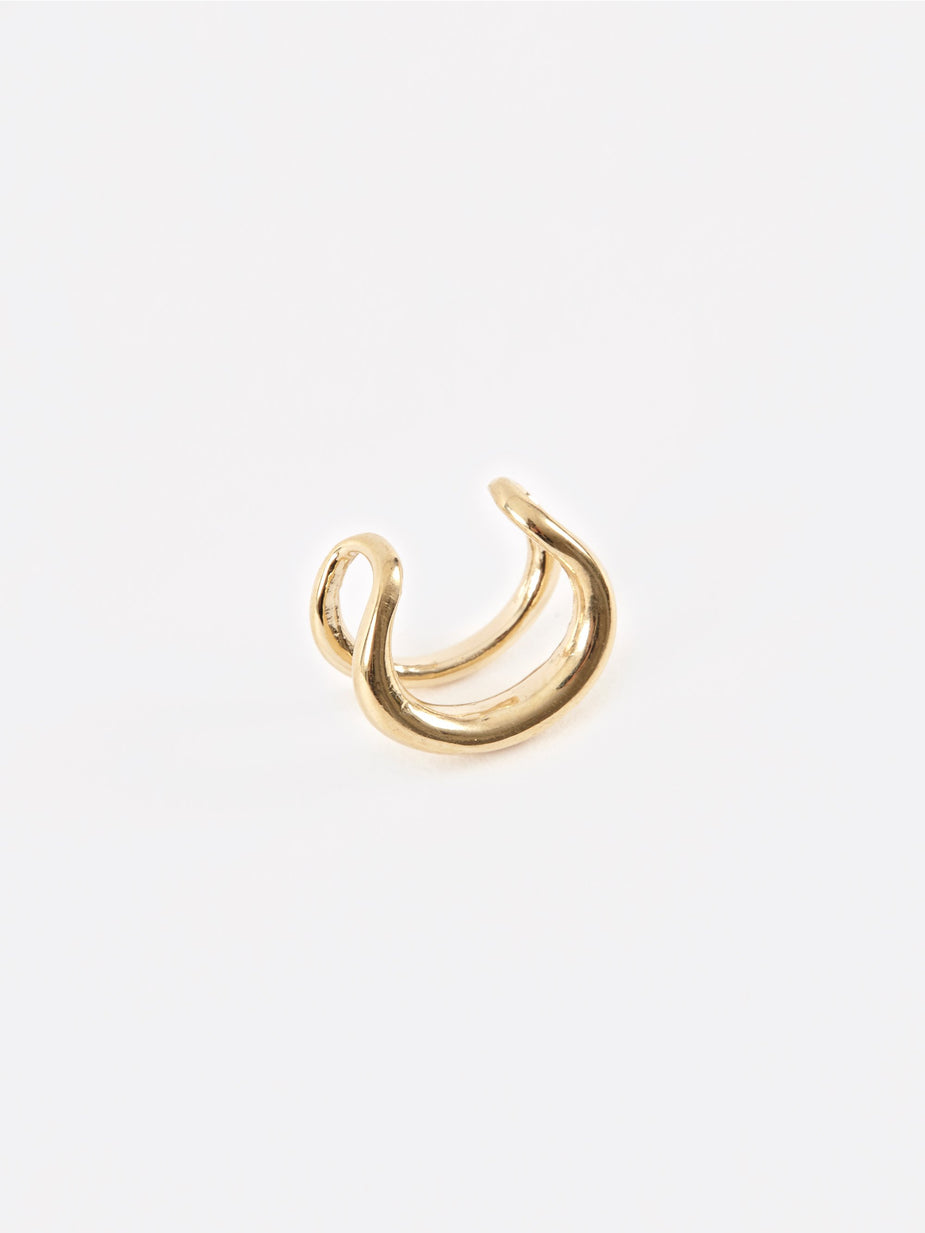 Gabriela Artigas Gabriela Artigas Twin Tusk Ear Cuff - Gold - Gold