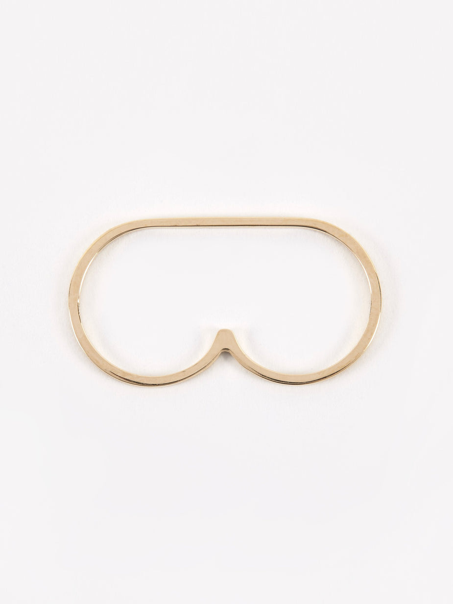 Gabriela Artigas Gabriela Artigas Infinite Staple Ring - Gold - Gold