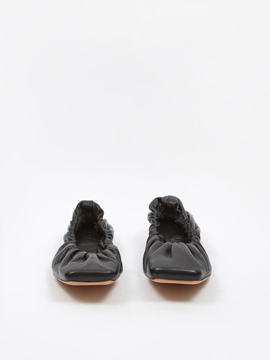 Ganni Ganni Napa Flat - Black - Black