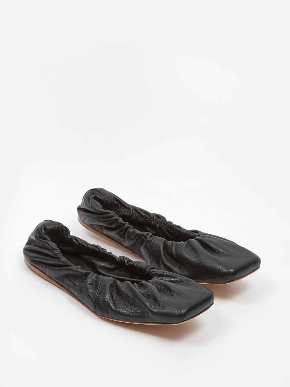 Ganni Ganni Napa Flat - Black - Black