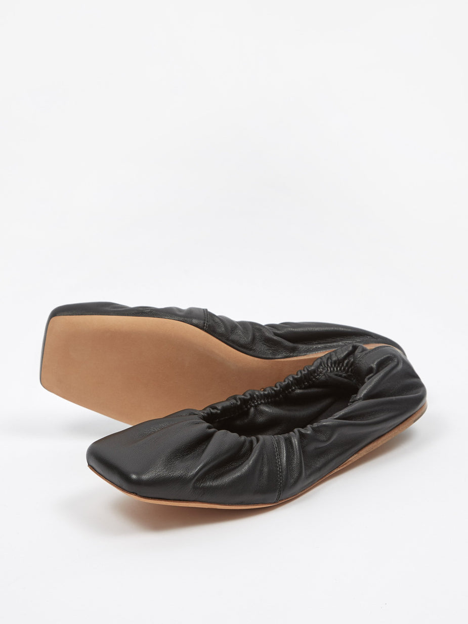 Ganni Ganni Napa Flat - Black - Black
