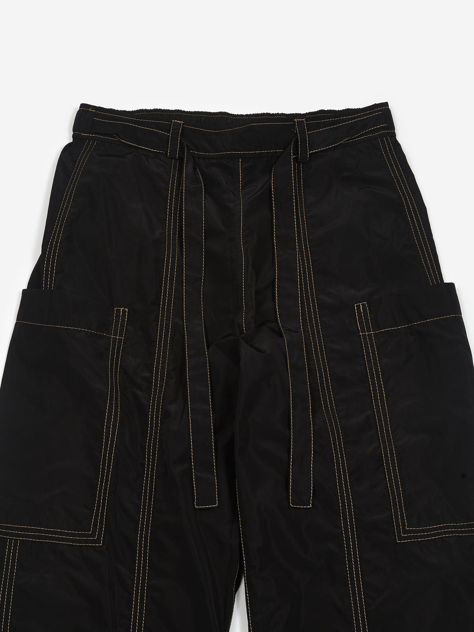 Ganni Ganni Recycled Trousers - Black - Black