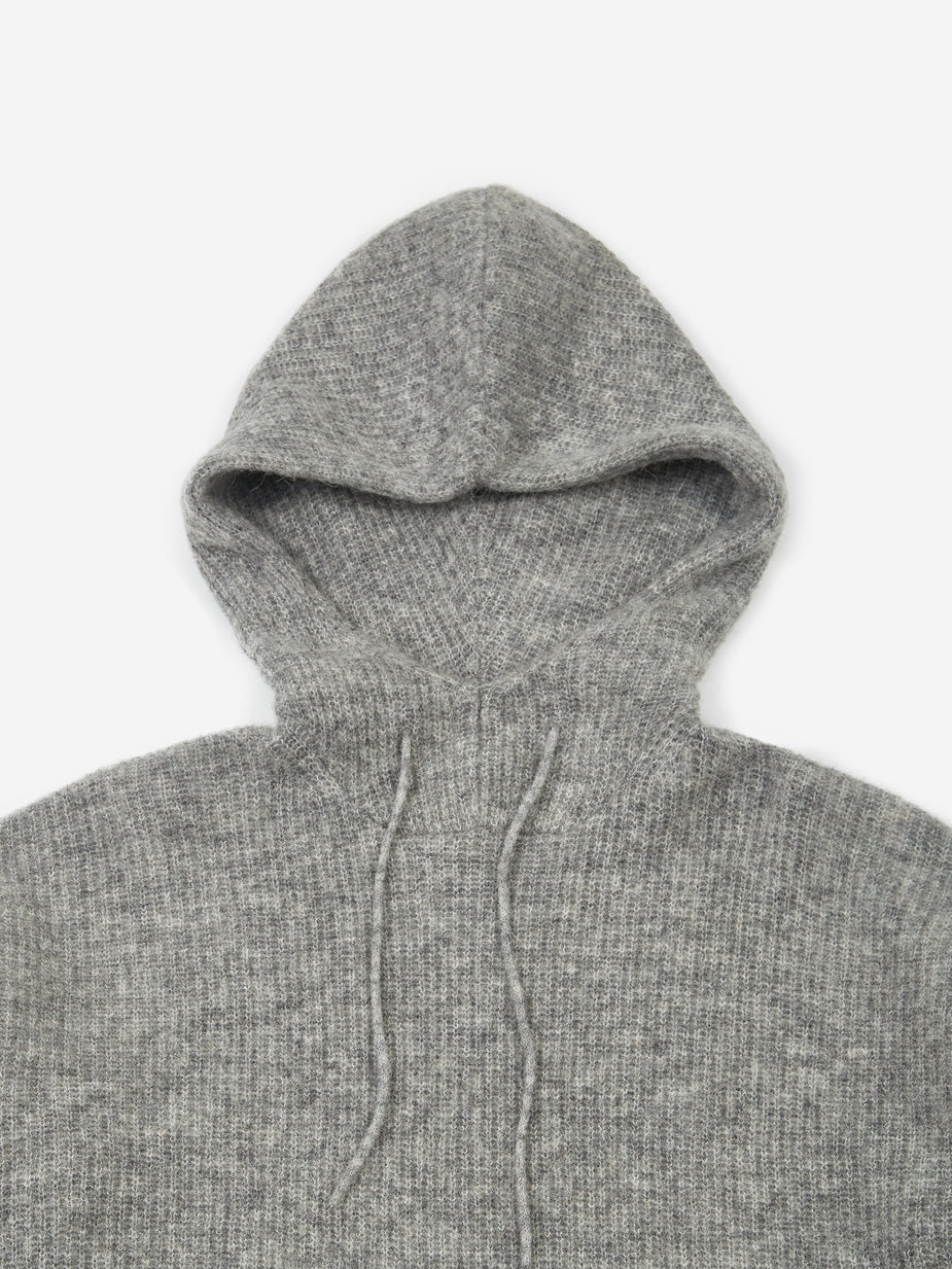 Ganni Ganni Soft Wool Knit Hoodie - Paloma Melange - Other